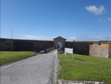 Entrance to Charles Fort.